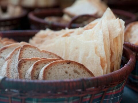 Pane integrale e pane carasau